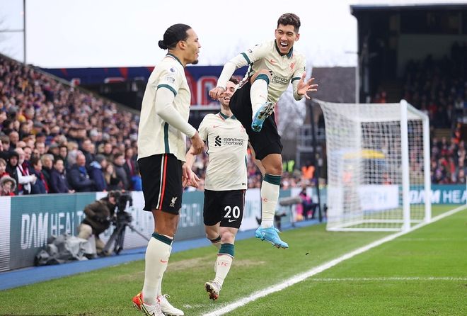 英超：利物浦主场4-0大胜埃弗顿